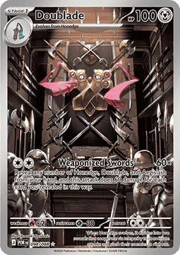 (098/088) Pokemon TCG Perfect Order Single: Doublade Illustration Rare