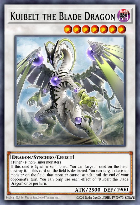 (226) YuGiOh TCG MP24: 25th Anniversary Tin: Dueling Mirrors Single: Kuibelt the Blade Dragon  Ultra Rare
