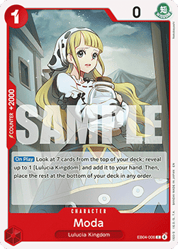 (EB04-006) One Piece TCG Adventure on Kami’s Island Single: Moda (EB04-006) Common