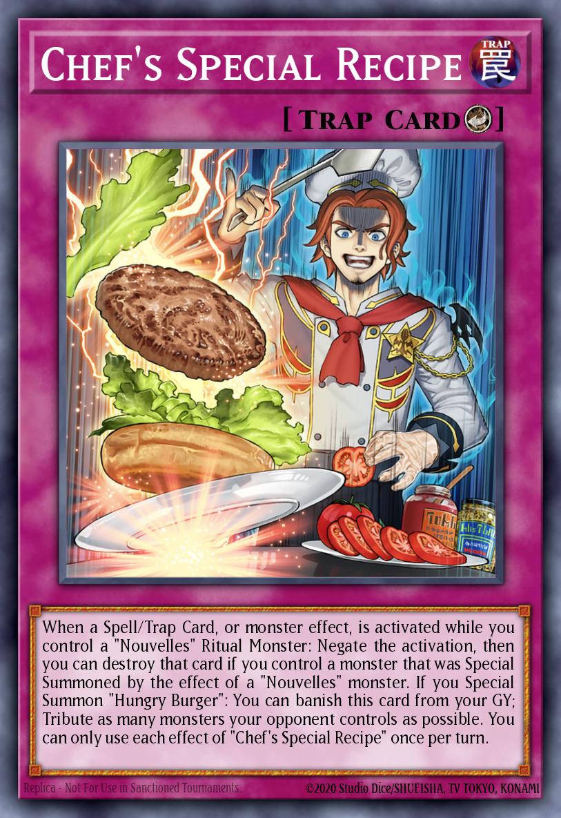 (040) YuGiOh TCG WISU: Wild Survivors Single: Chef's Special Recipe (V.1 - Rare) Rare