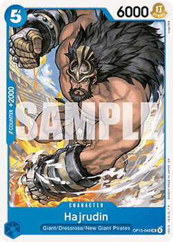 (049) One Piece TCG Adventure on Kami’s Island Single: Hajrudin (OP15-049) Uncommon