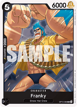 (089) One Piece TCG Adventure on Kami’s Island Single: Franky (OP15-089) Uncommon