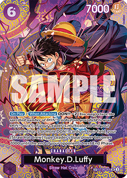 (ST26-005) One Piece TCG Adventure on Kami’s Island Single: Monkey.D.Luffy (ST26-005) Special Rare