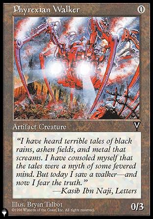 (000) Magic The Gathering The List Single: Phyrexian Walker Common