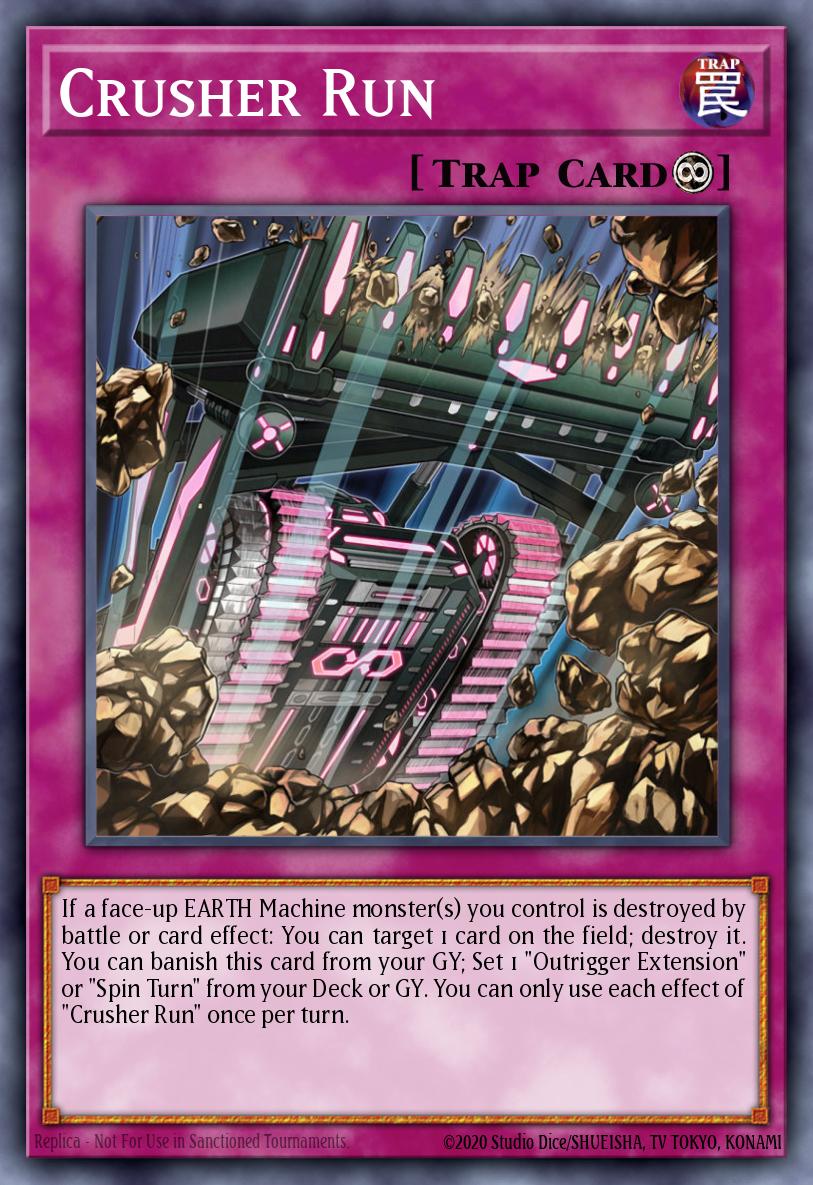 (195) YuGiOh TCG MP20: 2020 Tin of Lost Memories Mega Pack Single: Crusher Run Common