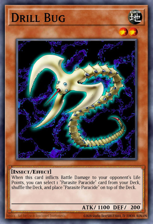 (EN078) YuGiOh TCG PSV: Pharaoh's Servant Single: Drill Bug (V.3 - Common)  Common
