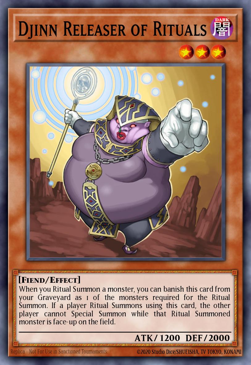 (037) YuGiOh TCG SOVR: Stardust Overdrive Single: Djinn Releaser of Rituals Rare