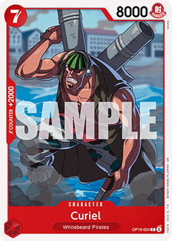 (004) One Piece TCG OP16: The Time of Battle Single: Curiel (OP16-004) Common