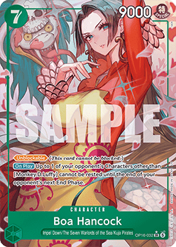 (032) One Piece TCG OP16: The Time of Battle Single: Boa Hancock (OP16-032) (V.2) Alternate Art