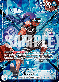 (041) One Piece TCG OP16: The Time of Battle Single: Buggy (OP16-041) (V.2) Alternate Art