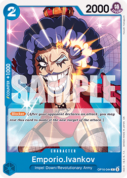 (044) One Piece TCG OP16: The Time of Battle Single: Emporio.Ivankov (OP16-044) Common