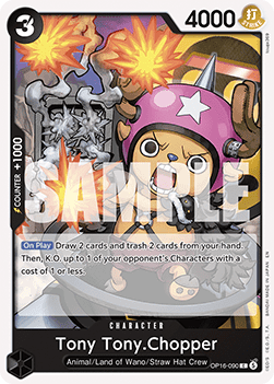 (090) One Piece TCG OP16: The Time of Battle Single: Tony Tony.Chopper (OP16-090) Common