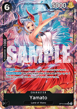 (098) One Piece TCG OP16: The Time of Battle Single: Yamato (OP16-098) (V.2) Alternate Art