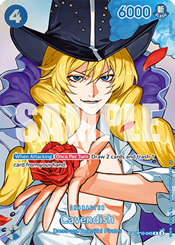 (OP10-045) One Piece TCG OP16: The Time of Battle Single: Cavendish (OP10-045) Special Rare