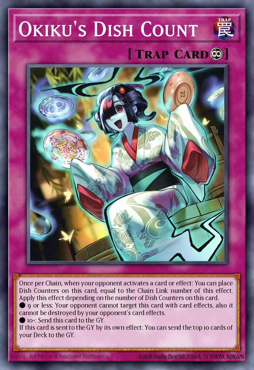 (080) YuGiOh TCG DOOD: Doom of Dimensions Single: Okiku's Dish Count Common