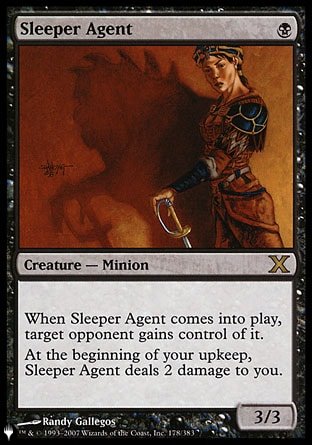 (178) Magic The Gathering The List Single: Sleeper Agent Rare