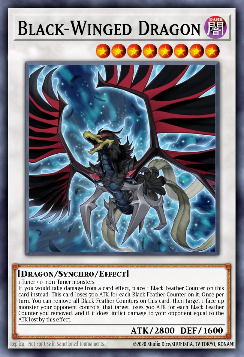 (028) YuGiOh TCG MP24: 25th Anniversary Tin: Dueling Mirrors Single: Black-Winged Dragon Quarter Century Secret Rare