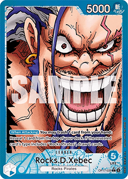 (039) One Piece TCG OP17: The World’s Strongest Warriors Single: Rocks.D.Xebec (OP17-039) (V.2) Alternate Art