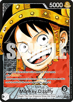 (079) One Piece TCG OP17: The World’s Strongest Warriors Single: Monkey.D.Luffy (OP17-079) (V.2) Alternate Art