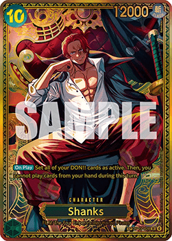 (OP13-028) One Piece TCG OP17: The World’s Strongest Warriors Single: Shanks (OP13-028) Special Rare