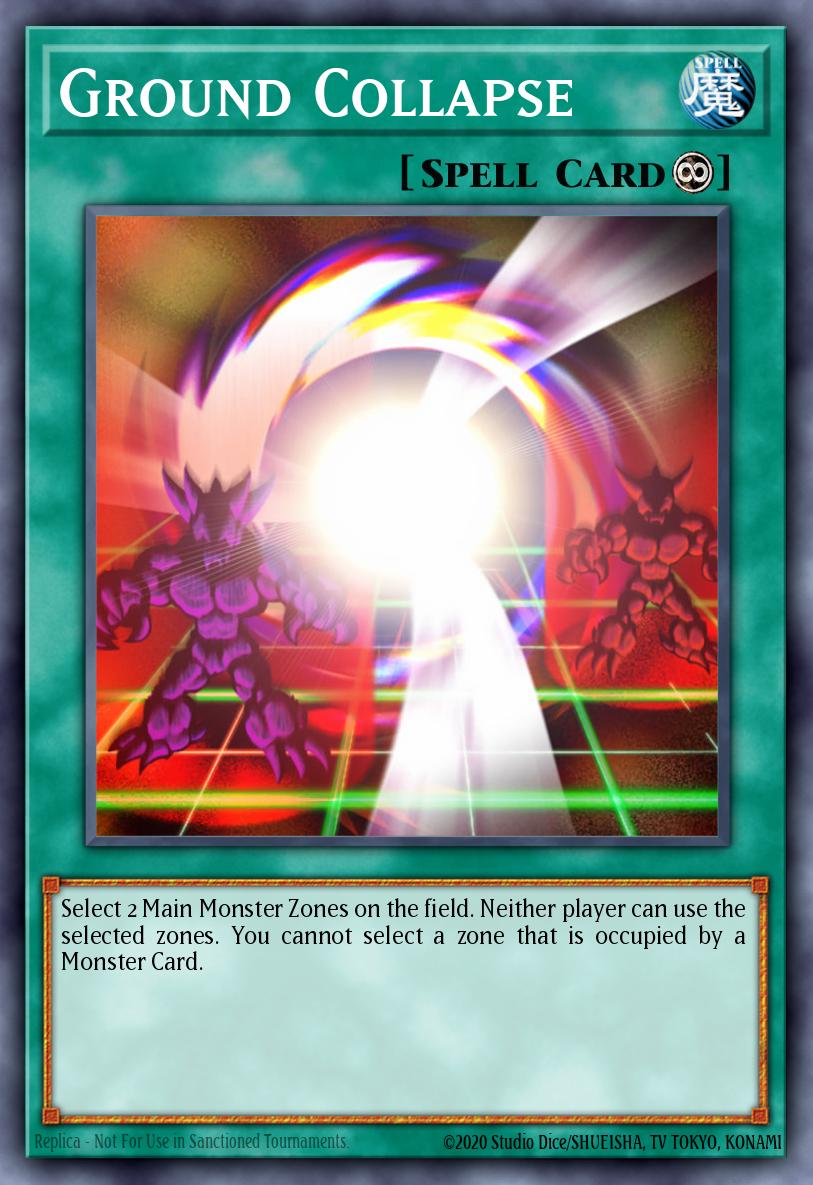 (EN070) YuGiOh TCG PSV: Pharaoh's Servant Single: Ground Collapse (V.3 - Common)  Common