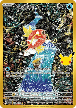 (PAL 203) Pokemon TCG 30th Celebration Single: Magikarp Illustration Rare