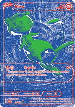 (B/RGB) Pokemon TCG 30th Celebration Single: Mew Secret Rare