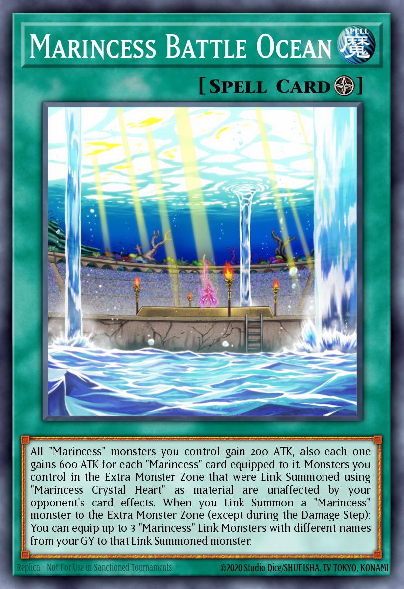 (181) YuGiOh TCG MP20: 2020 Tin of Lost Memories Mega Pack Single: Marincess Battle Ocean Common