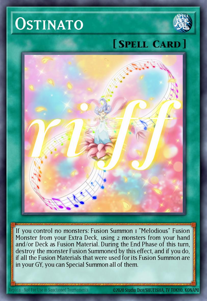(232) YuGiOh TCG MP19: 2019 Gold Sarcophagus Tin Mega Pack Single: Ostinato Common