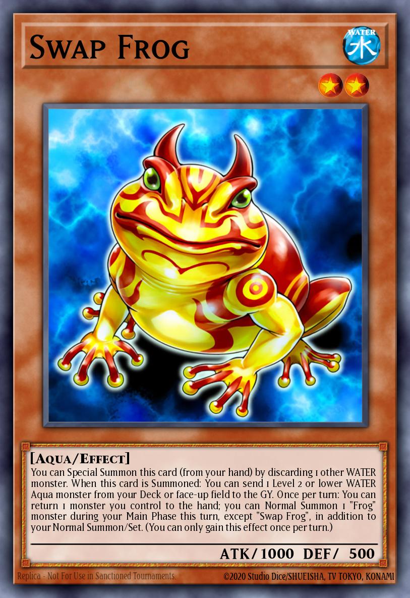 (034) YuGiOh TCG SOVR: Stardust Overdrive Single: Swap Frog Common