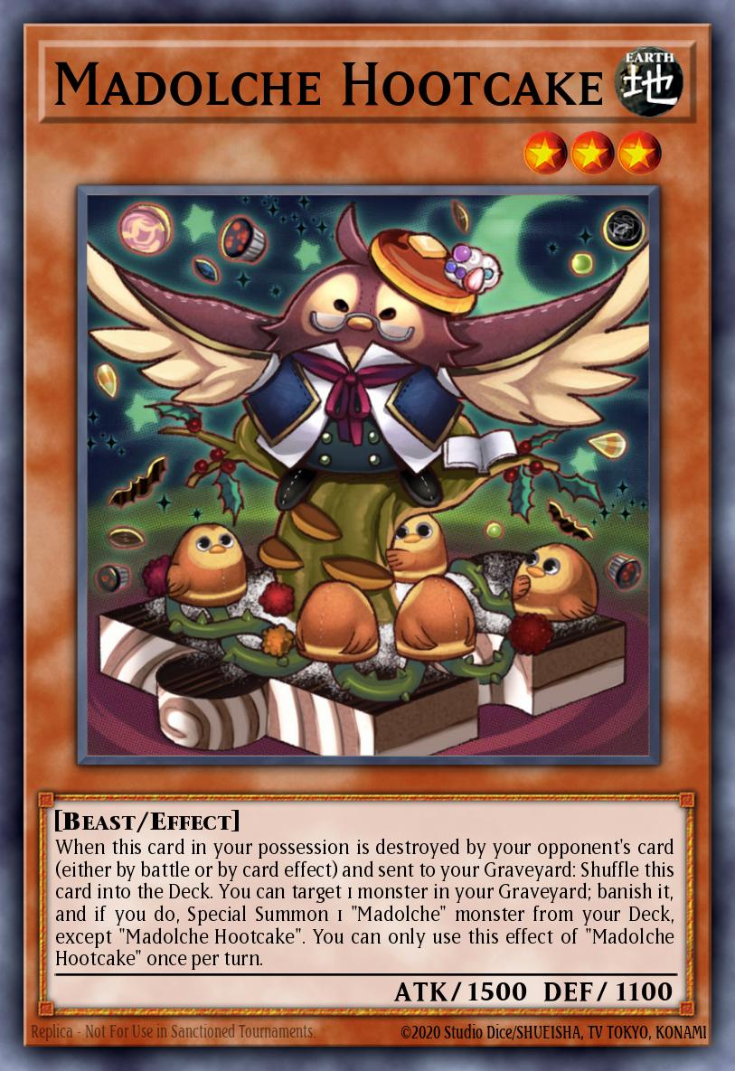 (206) YuGiOh TCG RA04: Quarter Century Stampede Single: Madolche Hootcake (V.1 - Platinum Secret Rare) Platinum Secret Rare