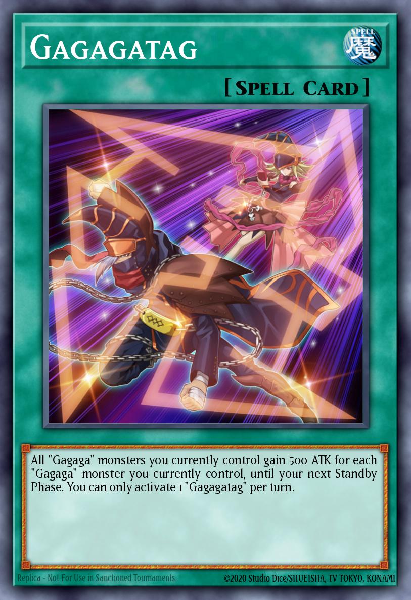 (167) YuGiOh TCG MP14: 2014 Mega-Tins Mega-Pack Single: Gagagatag Common