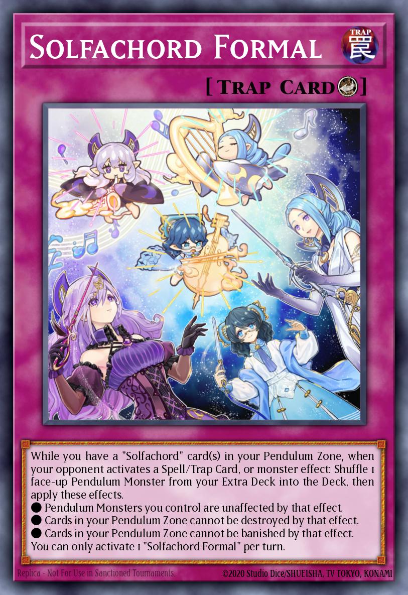 (026) YuGiOh TCG ANGU: Ancient Guardians Single: Solfachord Formal Rare