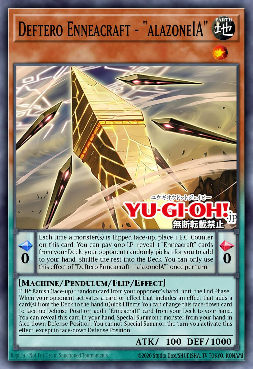 (017) YuGiOh TCG PHRE: Phantom Revenge Single: Deftero Enneacraft - alazoneIA (V.1 - Rare) Rare