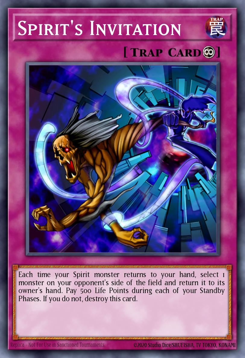 (204) YuGiOh TCG DB2: Dark Beginning 2 Single: Spirit's Invitation Common