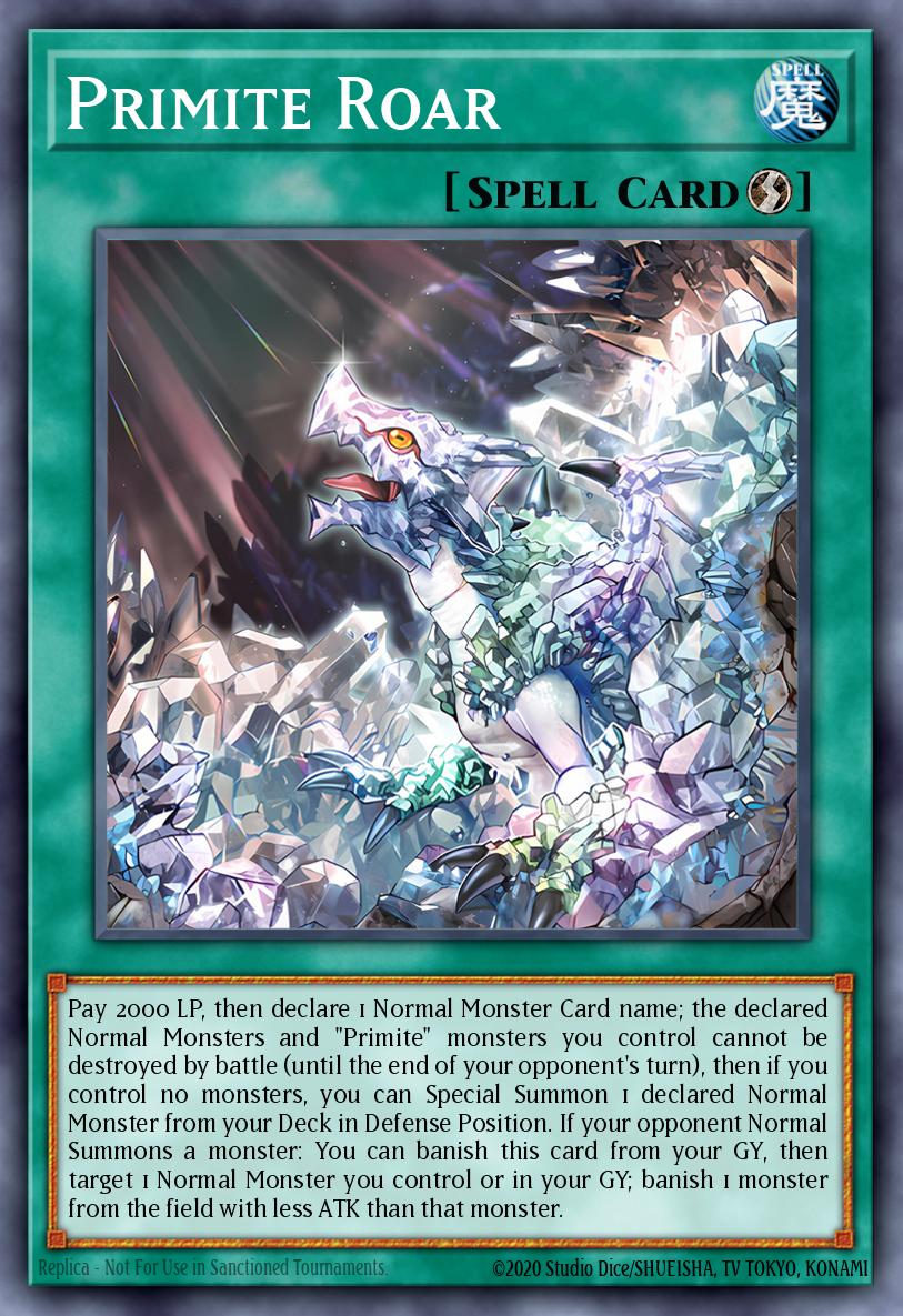 (252) YuGiOh TCG MP25: 2025 Mega-Pack Tin Single: Primite Roar  Ultra Rare