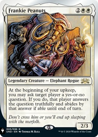 (005) Magic The Gathering The List Single: Frankie Peanuts Rare