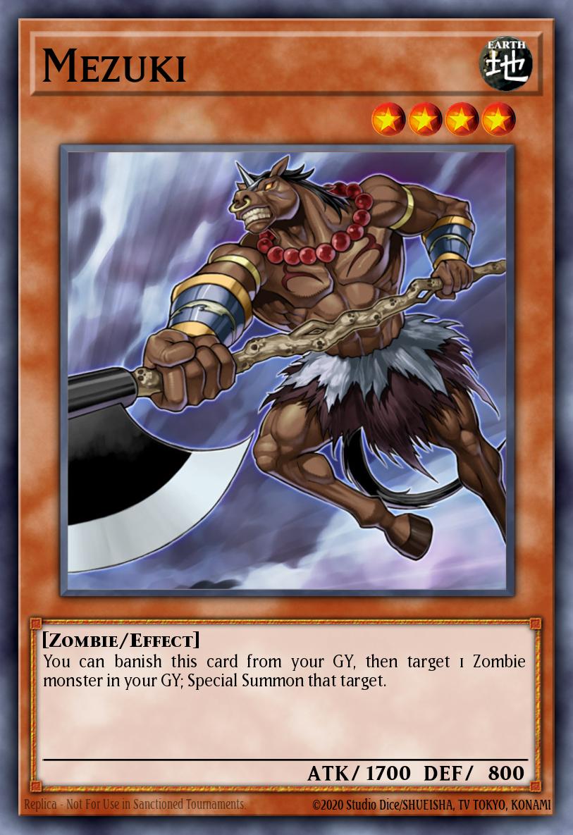 (016) YuGiOh TCG PP02: Premium Pack 2 Single: Mezuki  Secret Rare