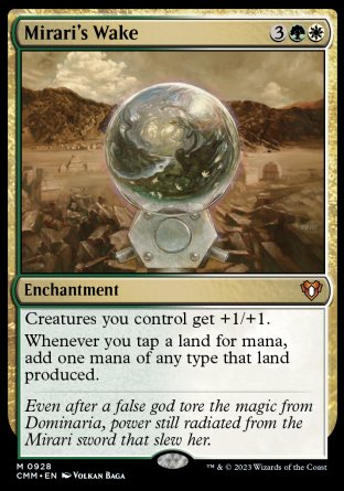 (928) Magic The Gathering Commander Masters: Extras Single: Mirari's Wake Mythic