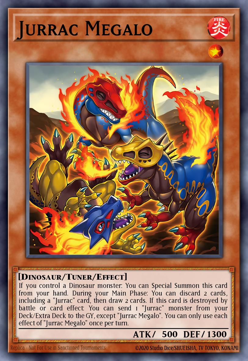 (016) YuGiOh TCG BLMM: Battles of Legend: Monster Mayhem Single: Jurrac Megalo Ultra Rare