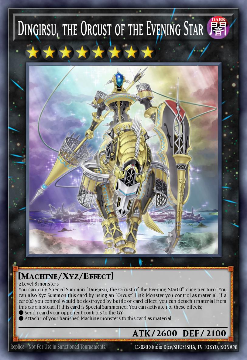 (090) YuGiOh TCG BLMM: Battles of Legend: Monster Mayhem Single: Dingirsu, the Orcust of the Evening Star Ultra Rare