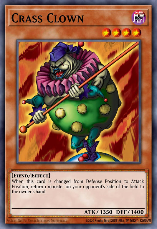 (050) YuGiOh TCG DB2: Dark Beginning 2 Single: Crass Clown  Common