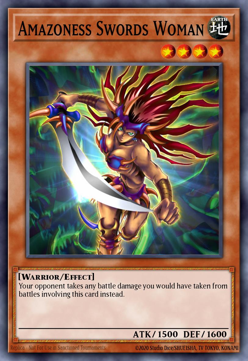 (061) YuGiOh TCG MFC: Magician's Force Single: Amazoness Swords Woman Ultra Rare