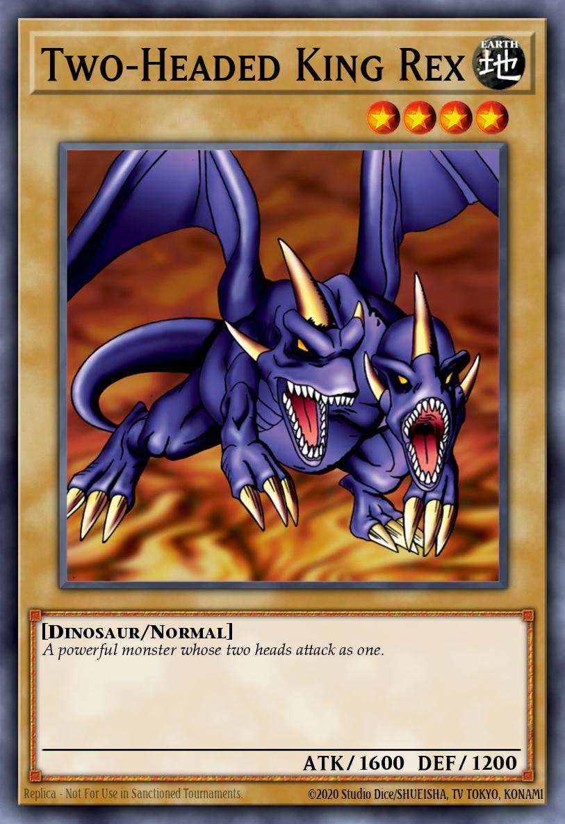 (096) YuGiOh TCG DB2: Dark Beginning 2 Single: Two-Headed King Rex Common