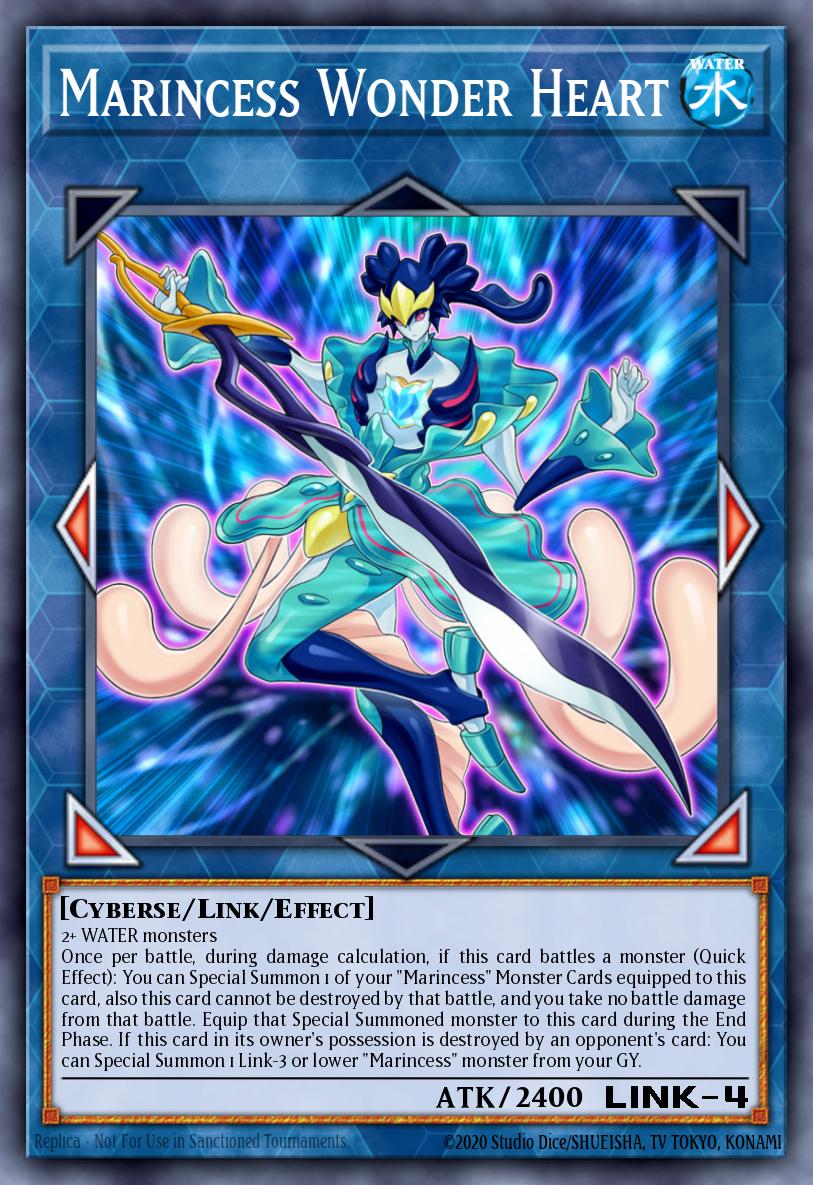 (171) YuGiOh TCG MP20: 2020 Tin of Lost Memories Mega Pack Single: Marincess Wonder Heart Common