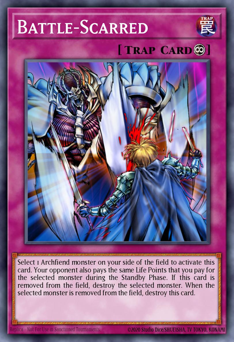 (EN097) YuGiOh TCG DCR: Dark Crisis Single: Battle-Scarred (V.2 - Common) Common