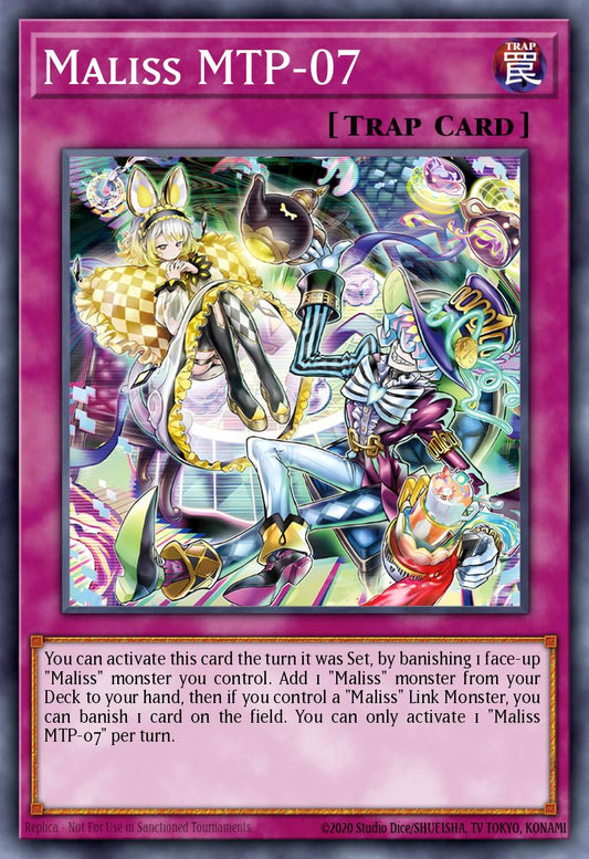 (443) YuGiOh TCG MP25: 2025 Mega-Pack Tin Single: Maliss C MTP-07  Common