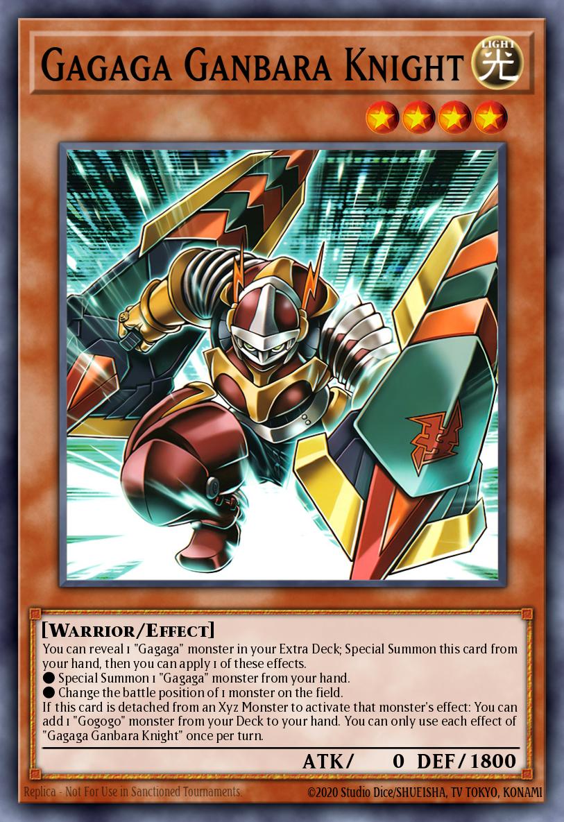 (DUAD002) YuGiOh TCG Duelist’s Advance Single: Gagaga Ganbara Knight Super Rare