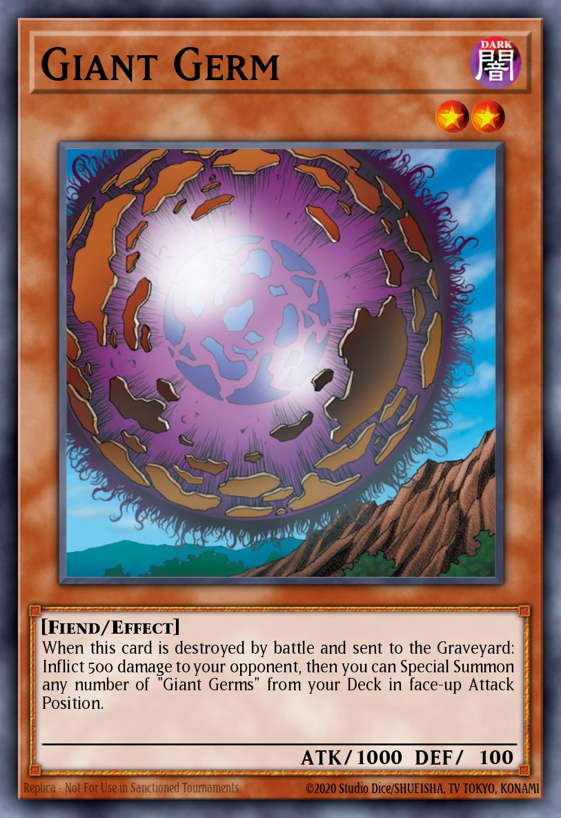 (234) YuGiOh TCG LCYW: Legendary Collection 3: Mega Pack Single: Giant Germ Common