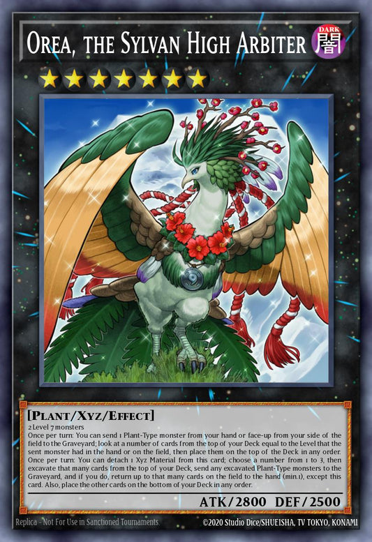 (050) YuGiOh TCG PRIO: Primal Origin Single: Orea, the Sylvan High Arbiter  Secret Rare